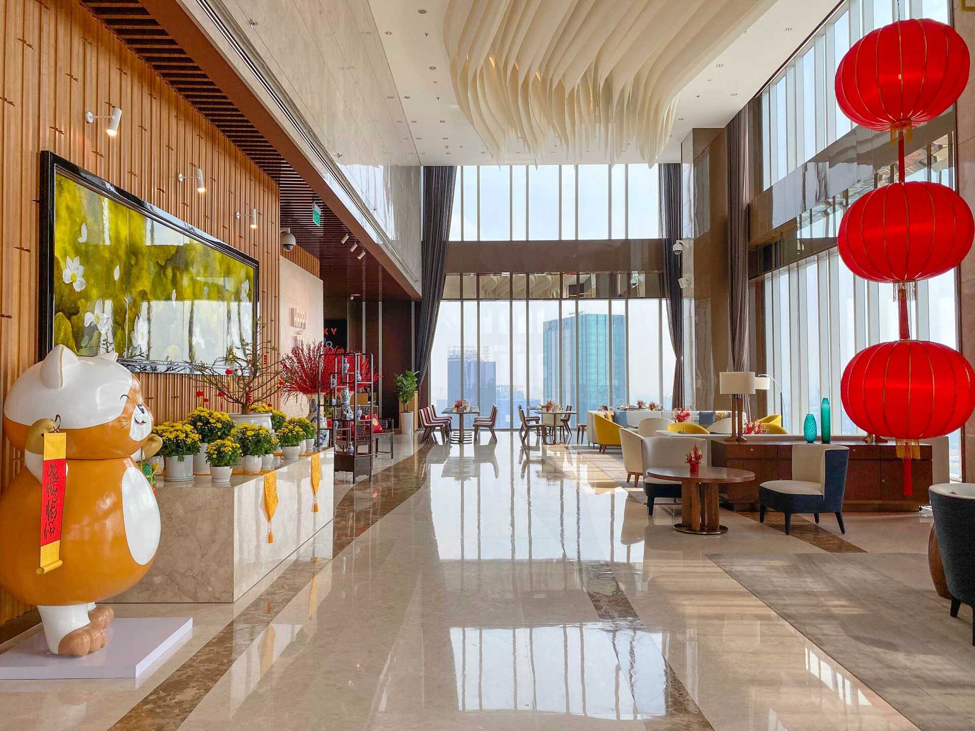 Celebrating Tet Traditions Amid the Stunning Saigon Skyline