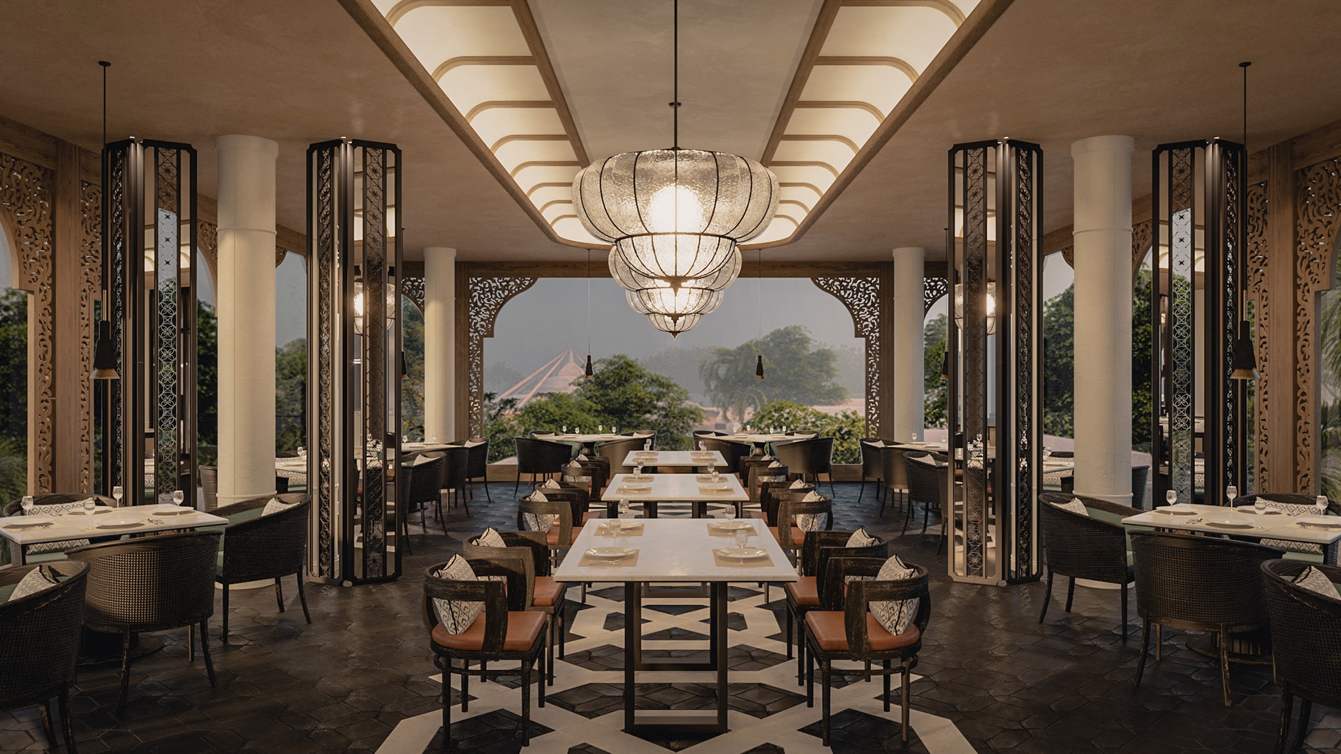 Redefining Luxury Architecture Through Cultural Fusion