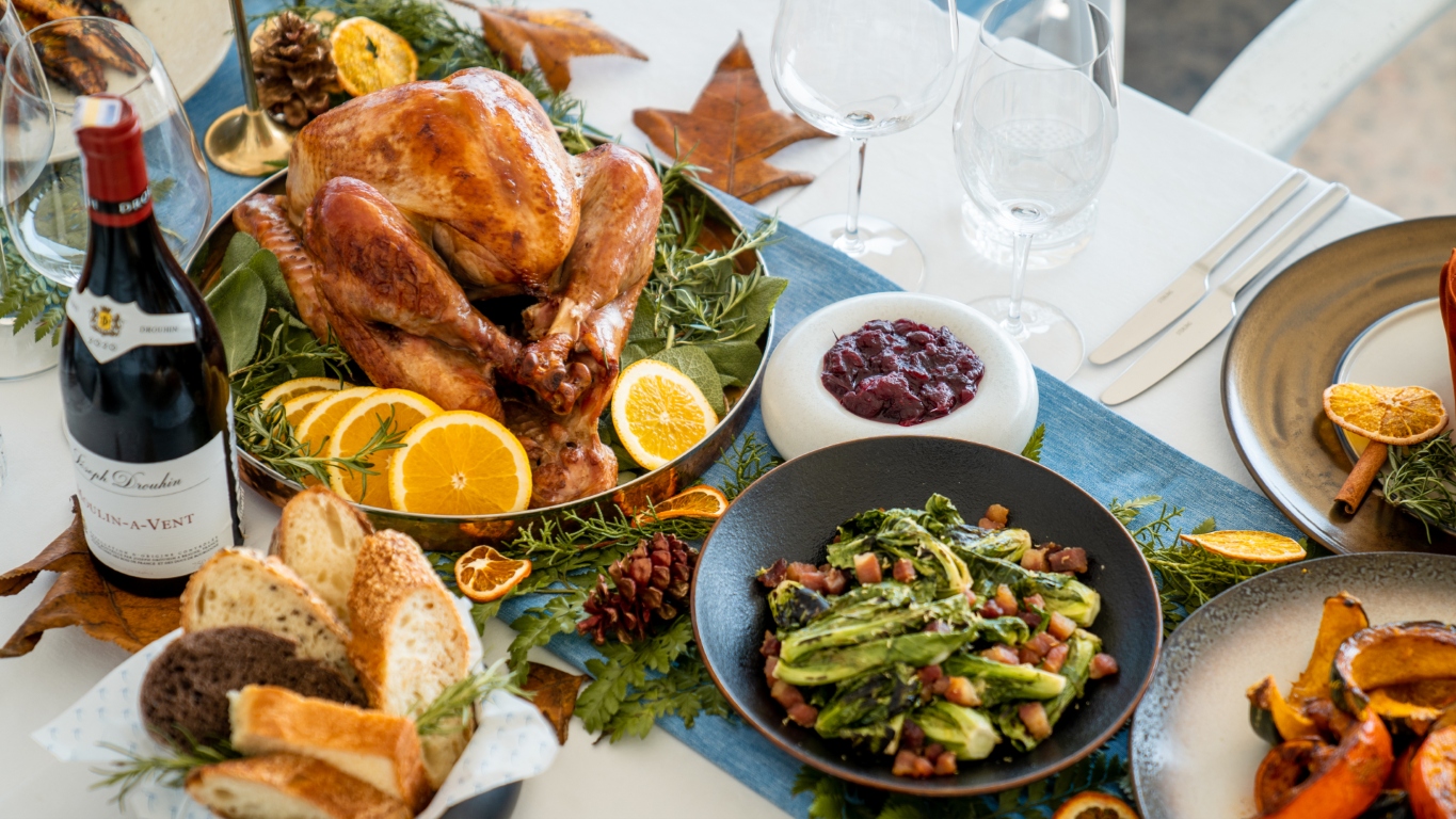 Thanksgiving Turkey Feast Dinner At Di Mare, Karma Kandara