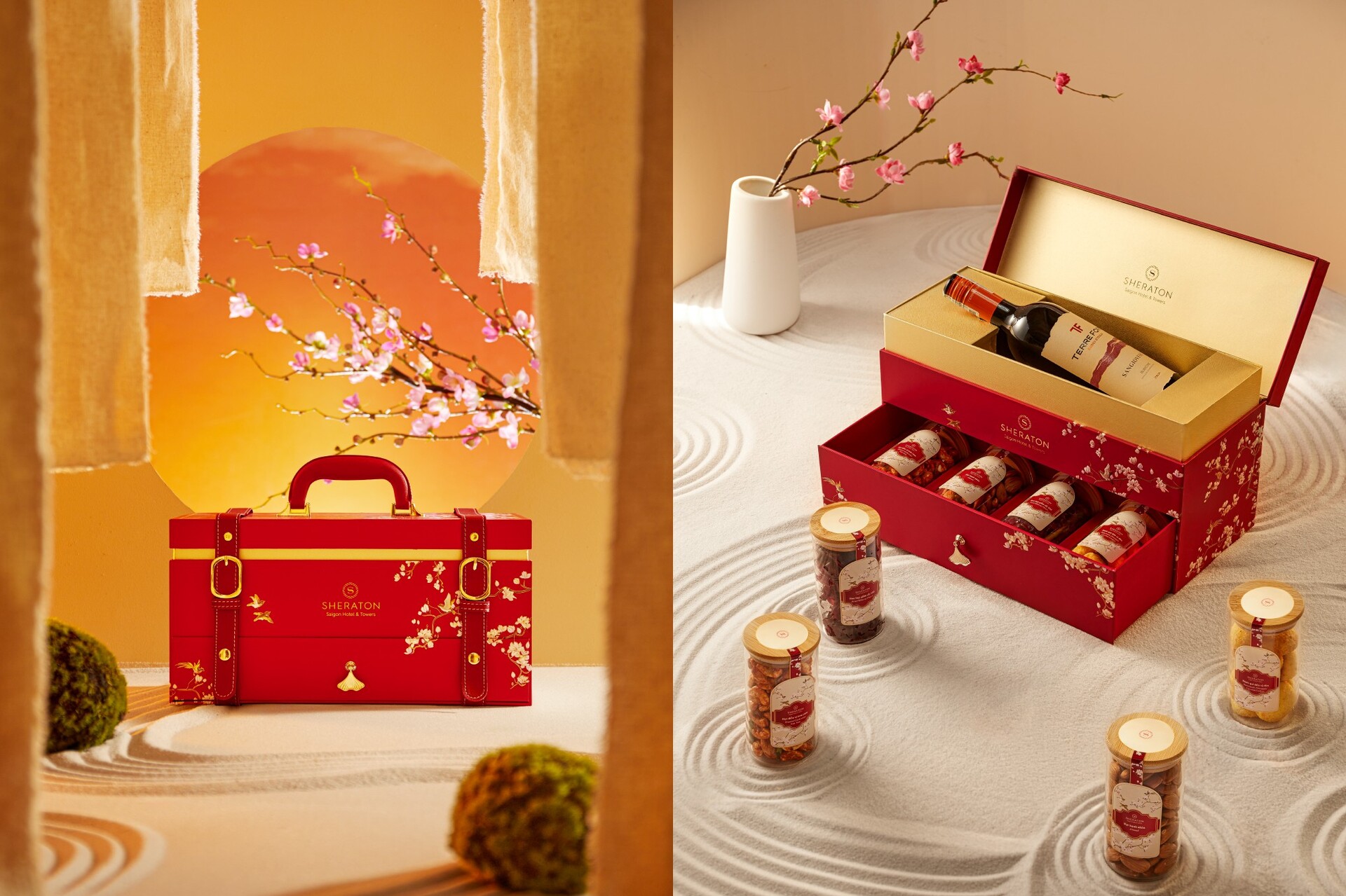 Sheraton Saigon Debuts 2024 Tet Hamper Collection “Luu Nien Cat”