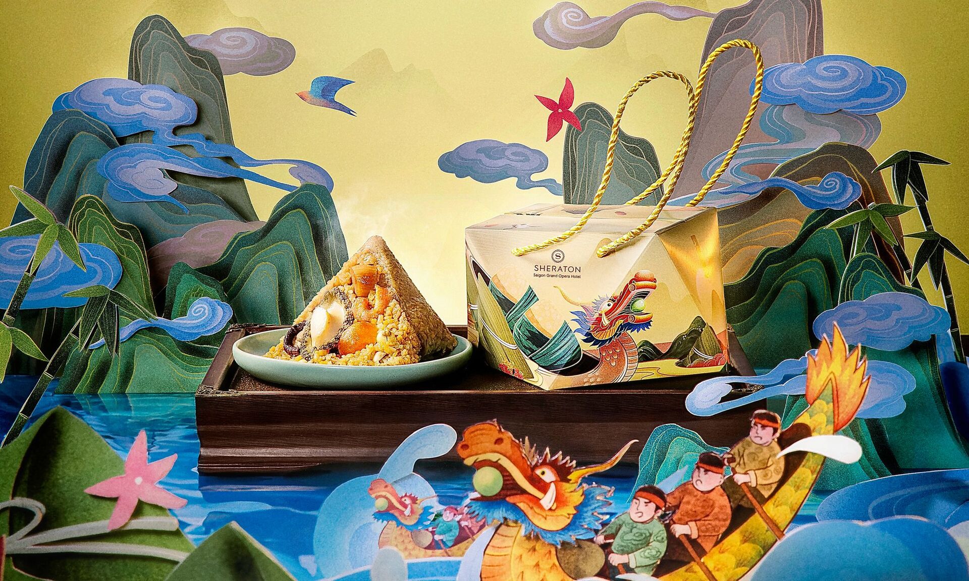 Sheraton Saigon Grand Opera Hotel Gears Up For Dragon Boat Festival With Gourmet Cantonese Sticky Rice Dumplings