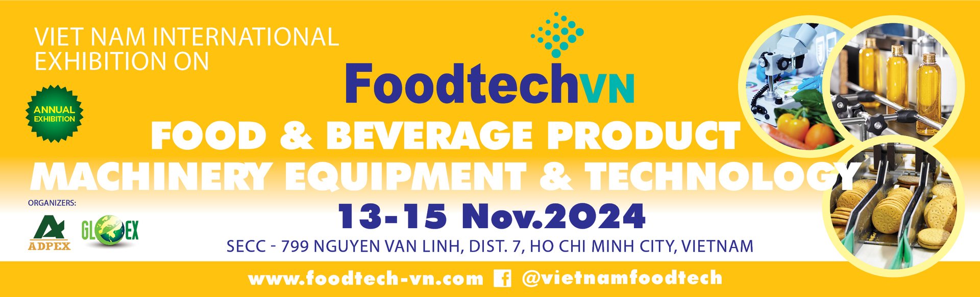Vietnam Foodtech 2024 -  A Platform For Connecting And Advancing Food & Beverage Technology