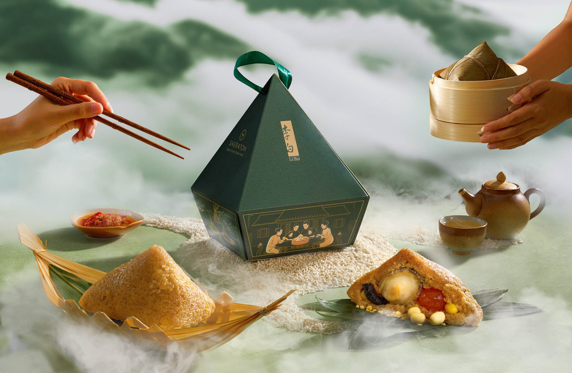 Savor Authentic Handcrafted Dragon Boat Dumplings By Li Bai Restaurant