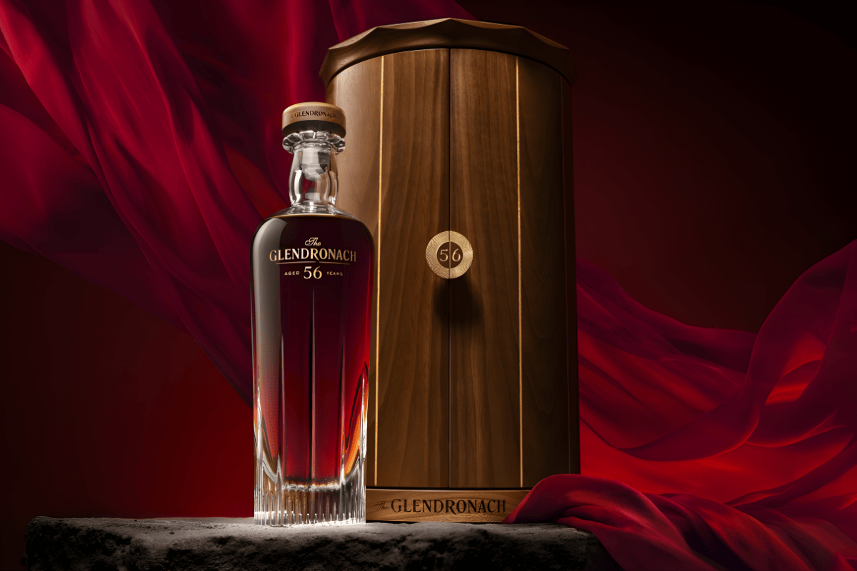 The Glendronach Aged 56 Years<br>A $49,000 Pour of Time