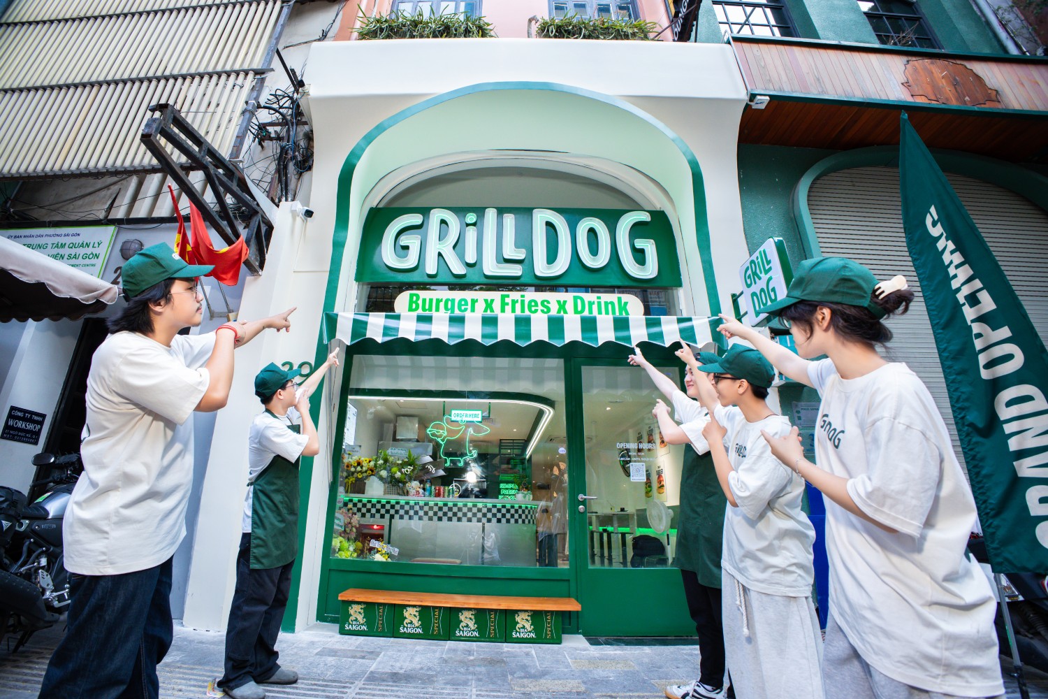 Grilldog <br> A New Language of Burger Culture in Saigon