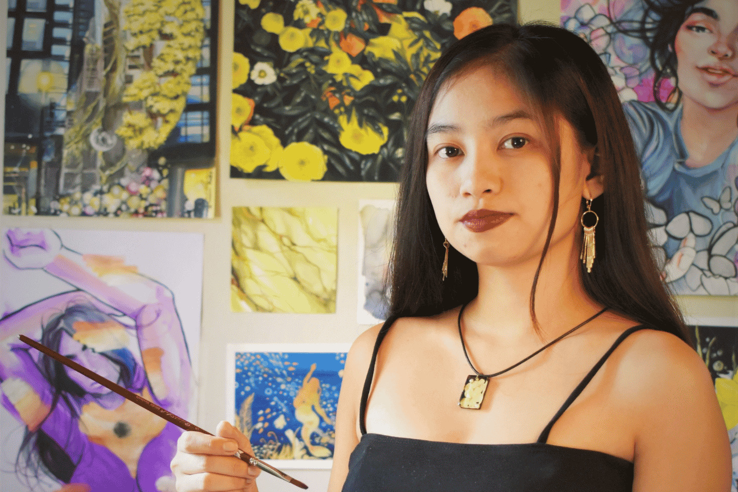 Roselyn Mendoza <br> From Memory to Fantasy in Watercolor