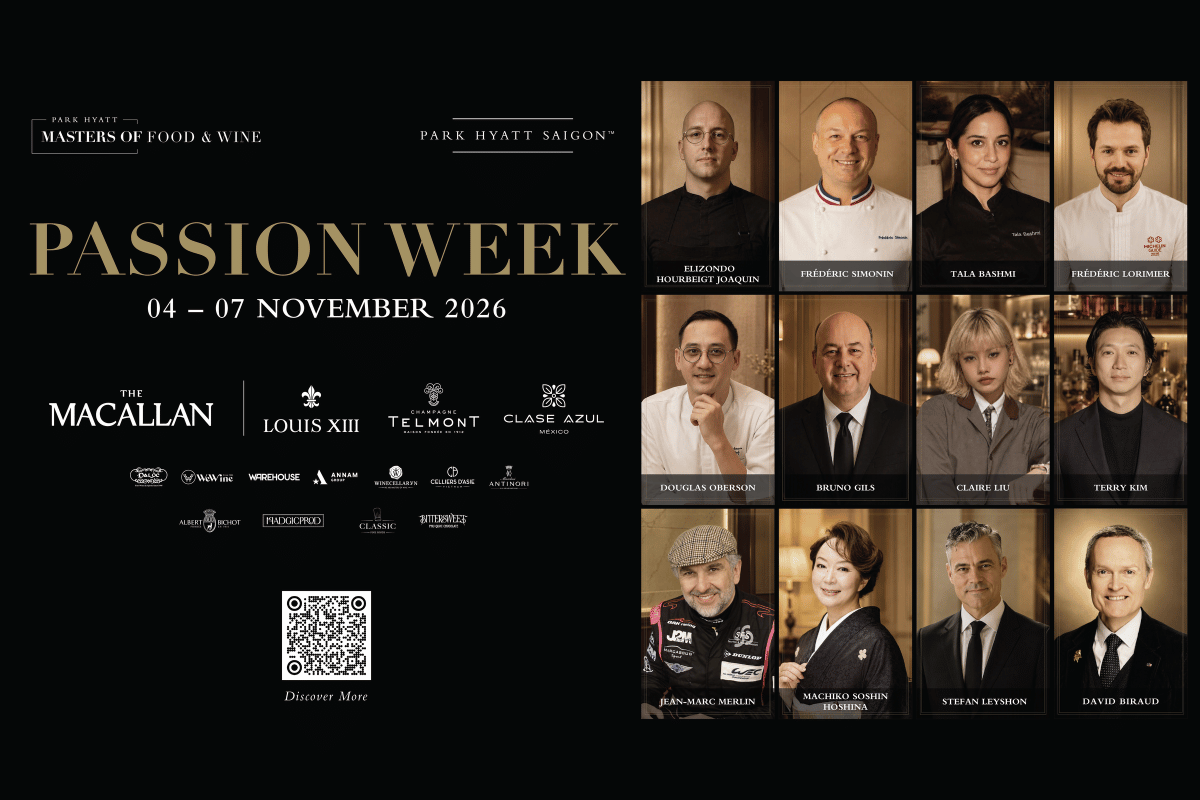 Park Hyatt Saigon <br> Passion Week 2026, A Celebration of Mastery