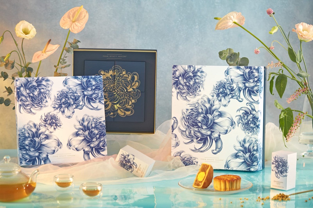 Mooncake Collection 2021 - Eternal Flora Blue